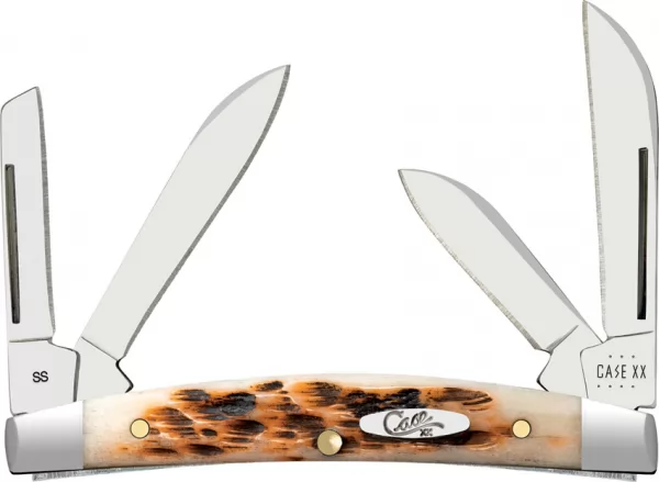 Case Cutlery Small Congress Amber Jig CA10723