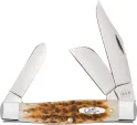 Case Cutlery Large Stockman Amber Bone - CA10724