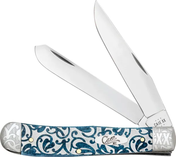 Case Cutlery Trapper Ivy Med Blue CA10750