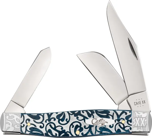 Case Cutlery Larg Stockman Med Blue CA10751