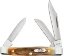 Case Cutlery Small Stockman Burnt Stag - CA10759