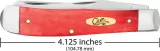 Case Trapper Dark Red Bone CA10760
