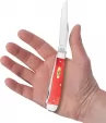 Case Trapper Dark Red Bone CA10760