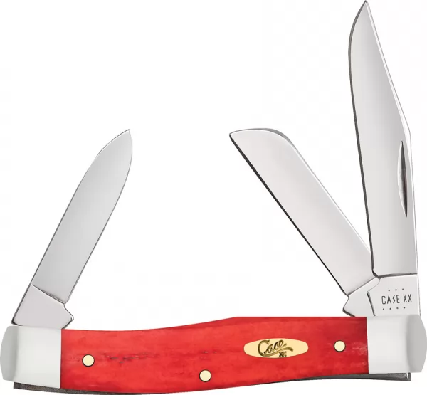 Case Stockman Dark Red Bone CA10762