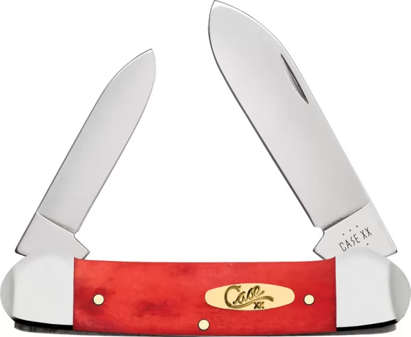 Case Cutlery Canoe Dark Red Bone CA10765