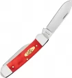 Case Cutlery Canoe Dark Red Bone CA10765