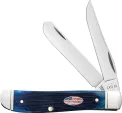 Case Cutlery Mini Trapper Navy Blue - CA10777