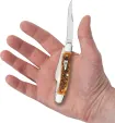 Case Cutlery Med Stockman Burnt Amber CA10778