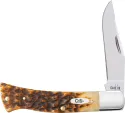 Case Cutlery Axe Handle Amber Bone - CA10799