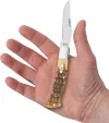 Case Cutlery Axe Handle Amber Bone CA10799