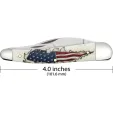 Case Cutlery Seahorse Whittler Flag CA10844
