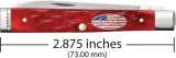 Case Cutlery Baby Doc Dark Red Bone CA10847