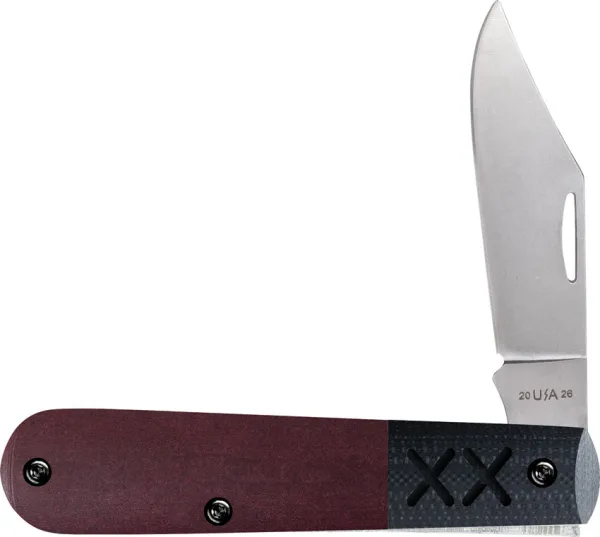 Case Cutlery Crossroads Barlow Redstone CA10854 Case Cutlery Crossroads Barlow Redstone CA10854