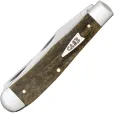 Case Cutlery Trapper Olive Green Bone CA10865