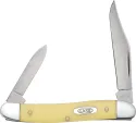Case Pen Knife Yellow Synthetic Chrome Vanadium