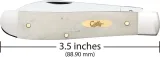 Case Cutlery Mini Trapper Smooth Natural CA11025 Case Cutlery Mini Trapper Smooth Natural CA11025