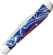 Case Cutlery Slimline Trapper Patriot Kirin CA11229