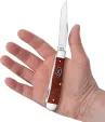 Case Cutlery Trapper Red Burlap CA12270