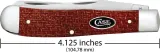 Case Cutlery Trapper Red Burlap CA12270