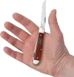 Case Cutlery Mini Trapper Red Burlap CA12271