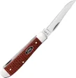 Case Cutlery Mini Trapper Red Burlap CA12271