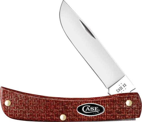 Case Cutlery Sod Buster Jr Red Micarta CA12273
