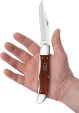 Case Cutlery Dark Red Burlap Micarta®  Sm CA12274