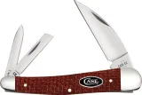 Case Cutlery Seahorse Whittler Red Burlap - CA12276