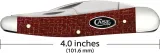 Case Cutlery Seahorse Whittler Red Burlap CA12276