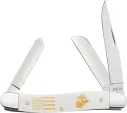 Case Cutlery USMC Stockman White - CA13212