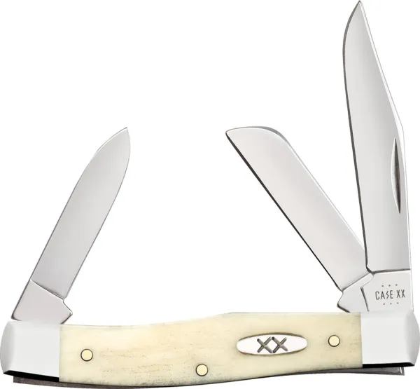 Case Cutlery Medium Stockman Nat Bone CA13311