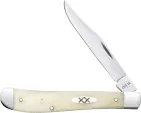 Case Cutlery Slimline Trapper Natural Bone - CA13312