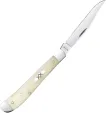 Case Cutlery Slimline Trapper Natural Bone CA13312