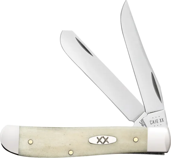 Case Cutlery Mini Trapper Natural Bone CA13313