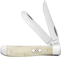 Case Cutlery Mini Trapper Natural Bone - CA13313