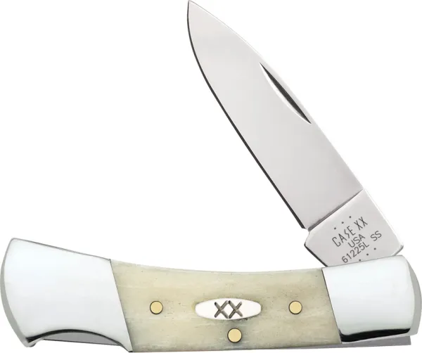 Case Cutlery Lockback Natural Bone CA13314