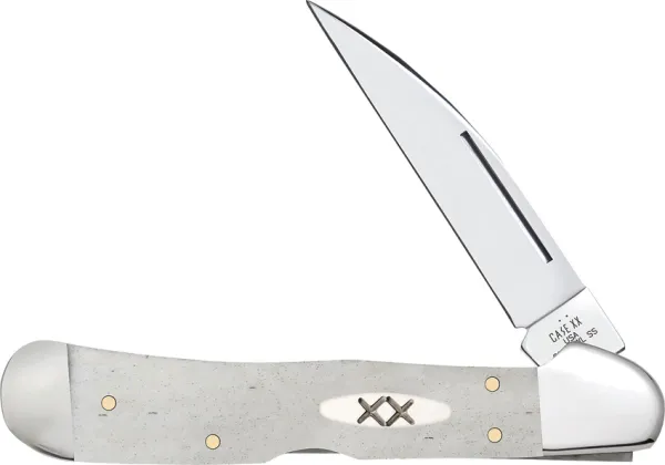 Case Cutlery Copperlock Natural Bone CA13319