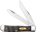 Case Cutlery Trapper Black Curly Oak - CA14000