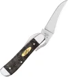 Case Cutlery RussLock Black Curly Oak CA14002