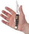 Case Cutlery Stockman Black Curly Oak CA14004