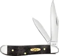 Case Cutlery Peanut Black Curly Oak - CA14005