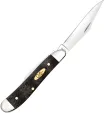 Case Cutlery Peanut Black Curly Oak CA14005