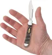Case Cutlery Mini Copperlock Curly Oak CA14010