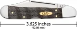 Case Cutlery Mini Copperlock Curly Oak CA14010