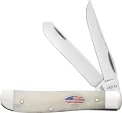 Case Cutlery Mini Trapper Natural Bone - CA14091