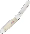 Case Cutlery Canoe Natural Bone CA14092