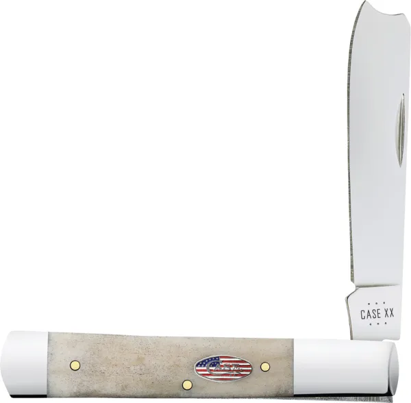 Case Cutlery Razor Vault Natural Bone CA14096