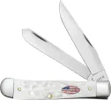 Case Cutlery Trapper White Synthetic - CA14100