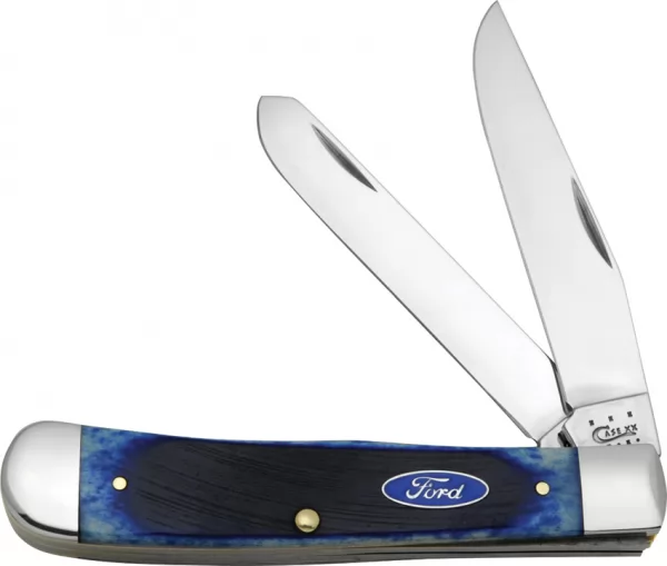 Case Cutlery Ford Trapper Blue Bone CA14301