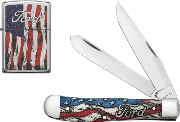 Case Cutlery Ford Trapper Gift Set CA14331